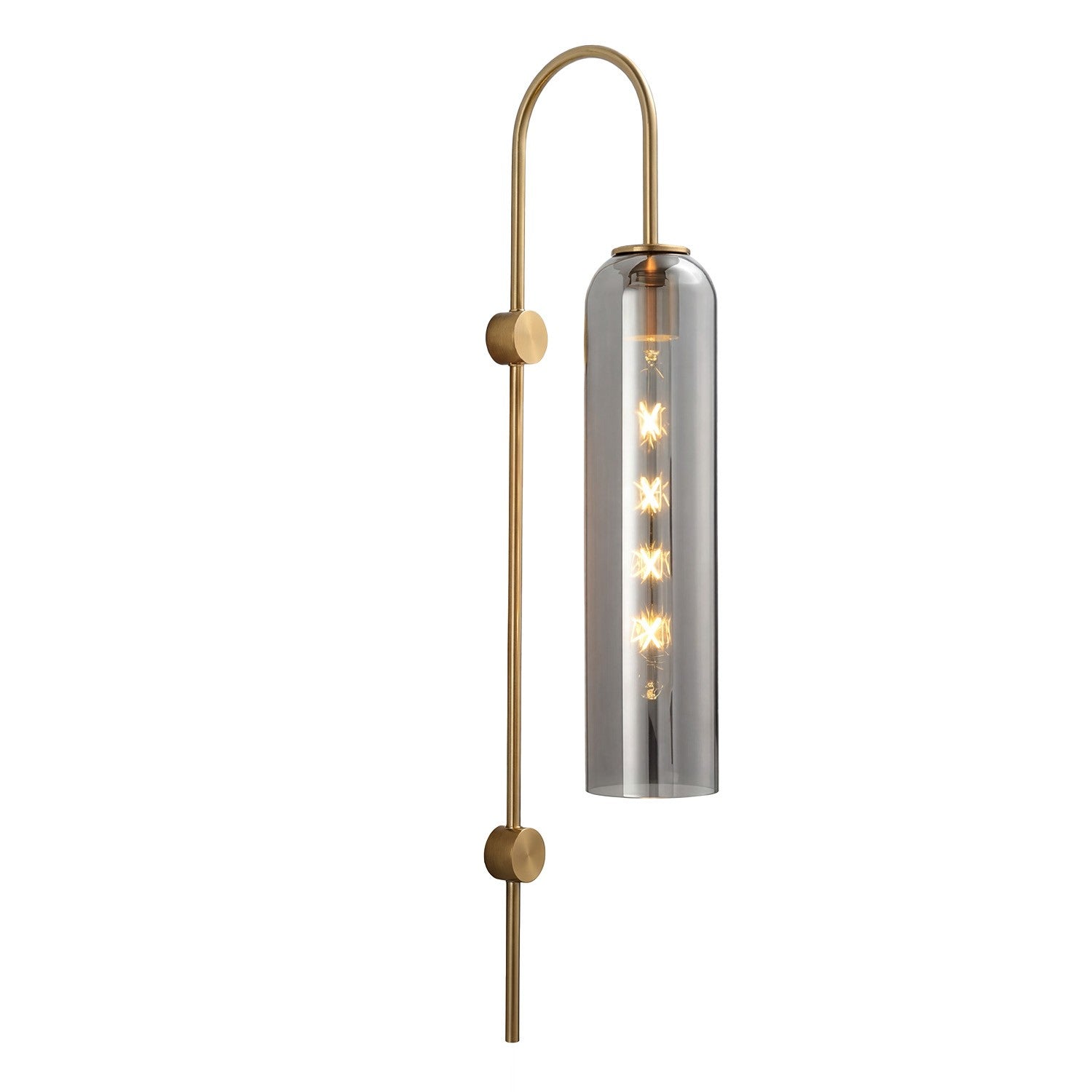 Janvy Modern Exquisite Glass Wall Sconce