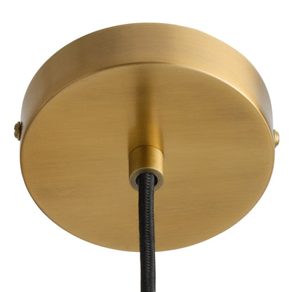 Yves Contemporary Tiered Green Glass Pendant Light