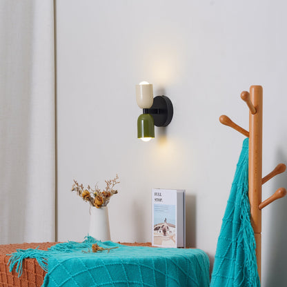 Mahira Glass Up Down Wall Sconce