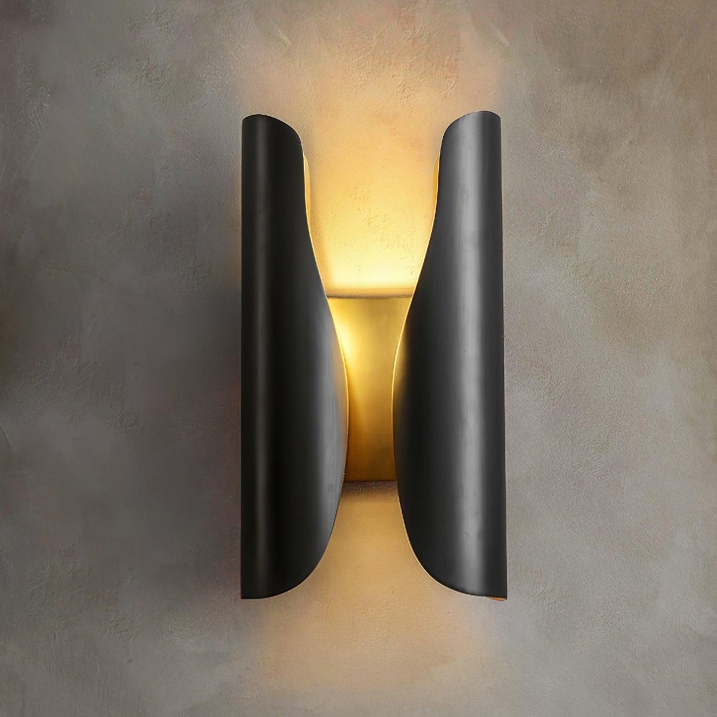 Thoven Modern H-Shaped Metal Wall Sconce