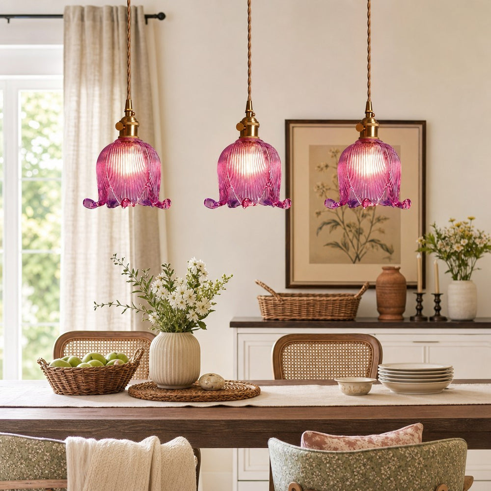 Fawen pendant light in a room setting