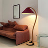 Anamika Vintage Mid Century Wooden Floor Lamp