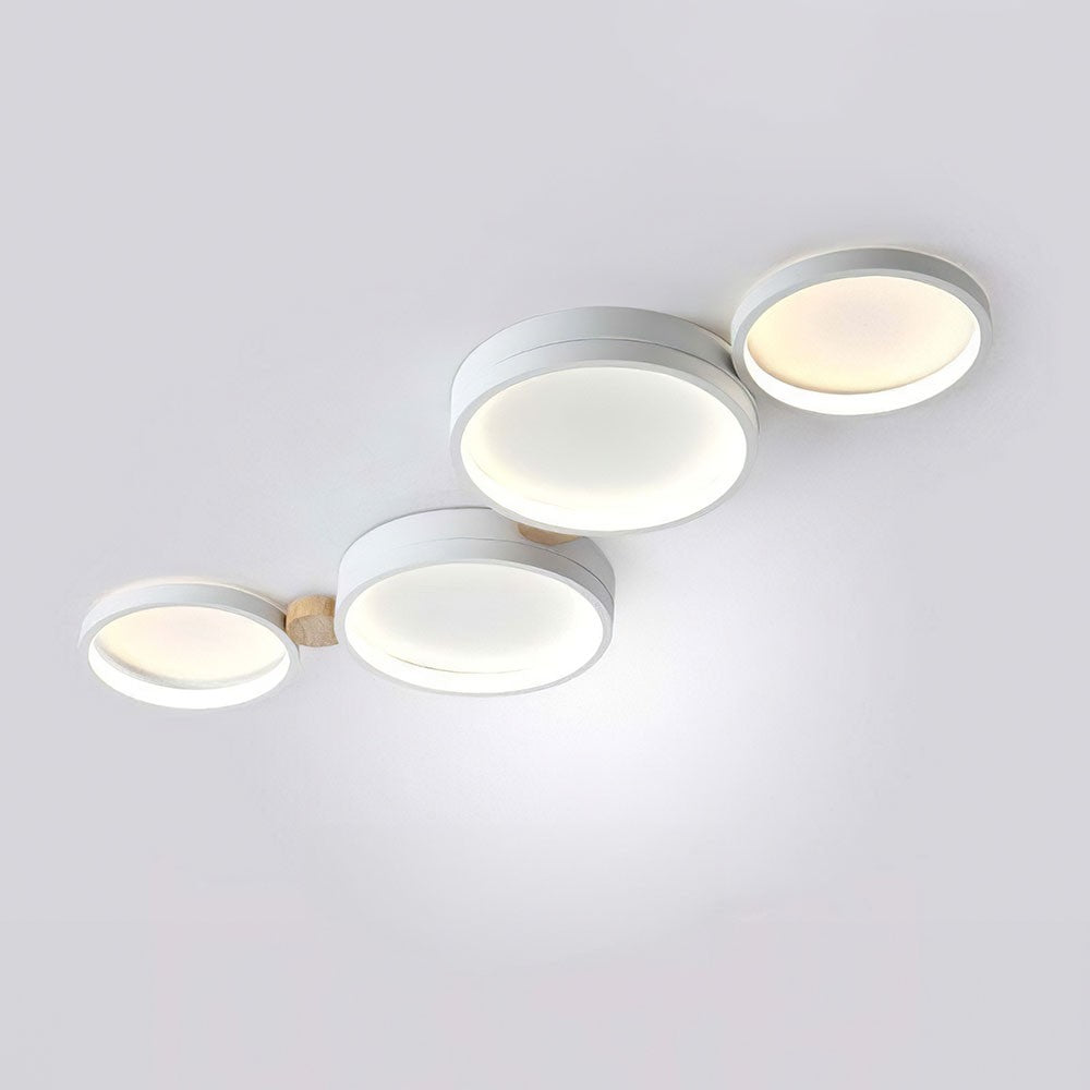 Phelith Modern Scandinavian Circle Ceiling Light