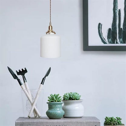 Elena Sjöborre Art Deco Stripe Pendant Light