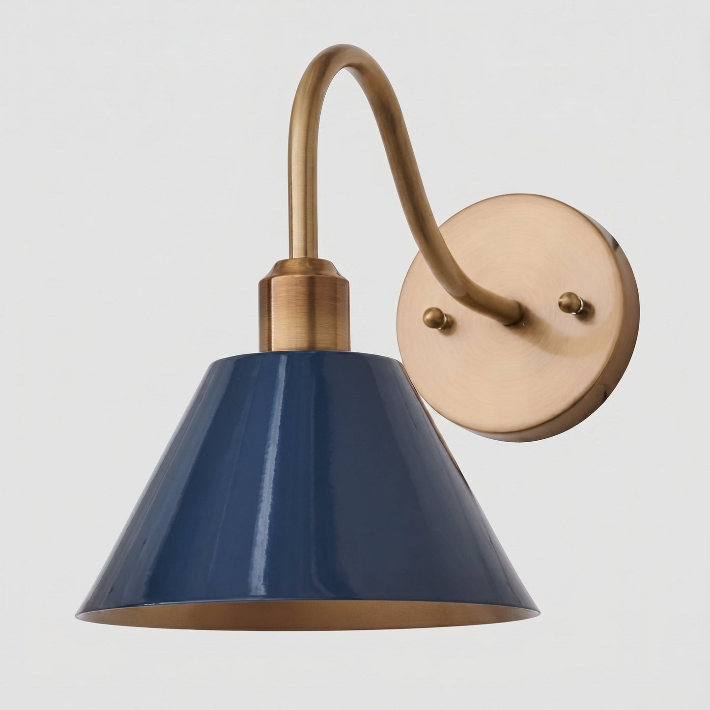 Ferm Minimalist Industrial Tapered Sconce