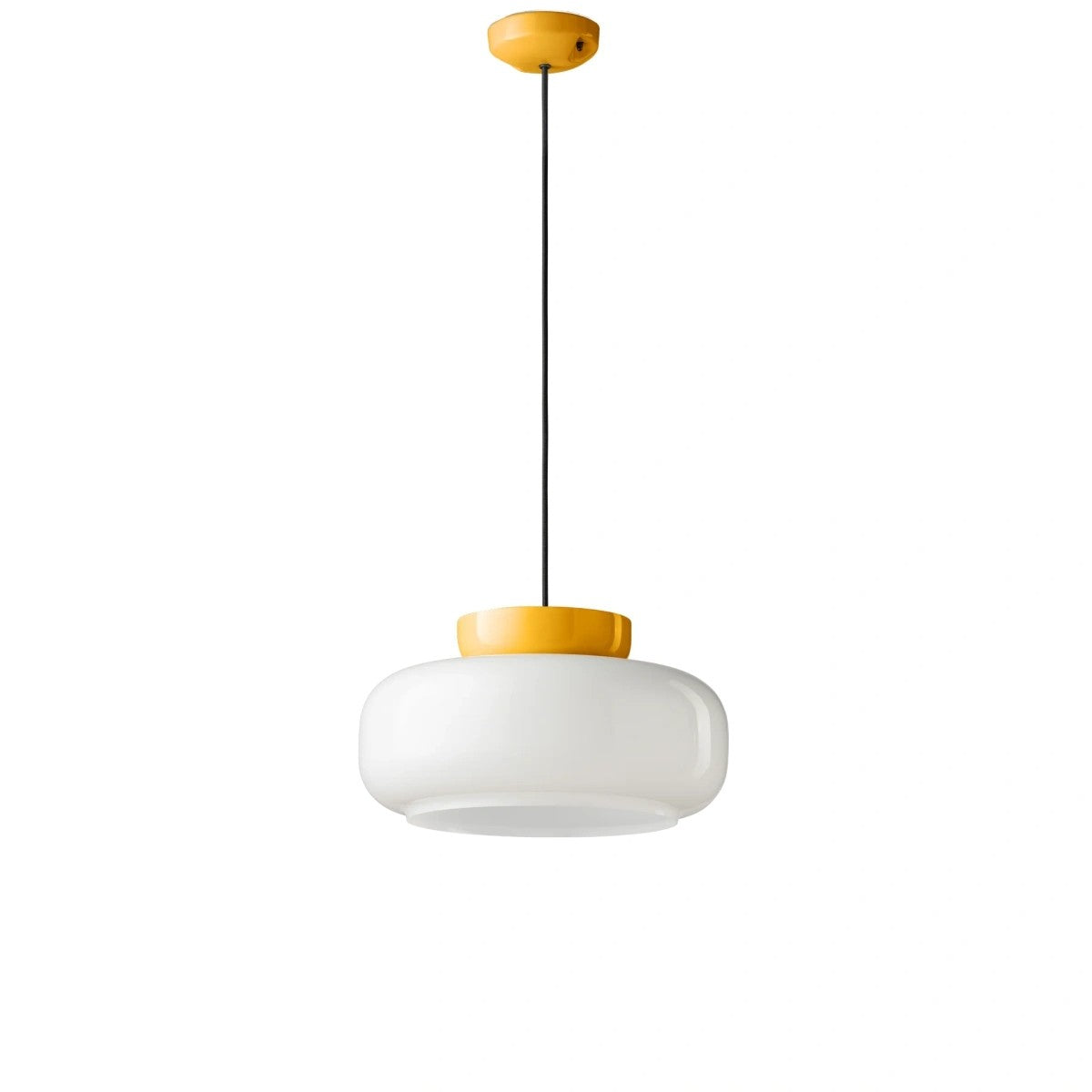 Smith Modern Nordic Bauhaus Macarons Bowl Shade Ceramic Pendant Light