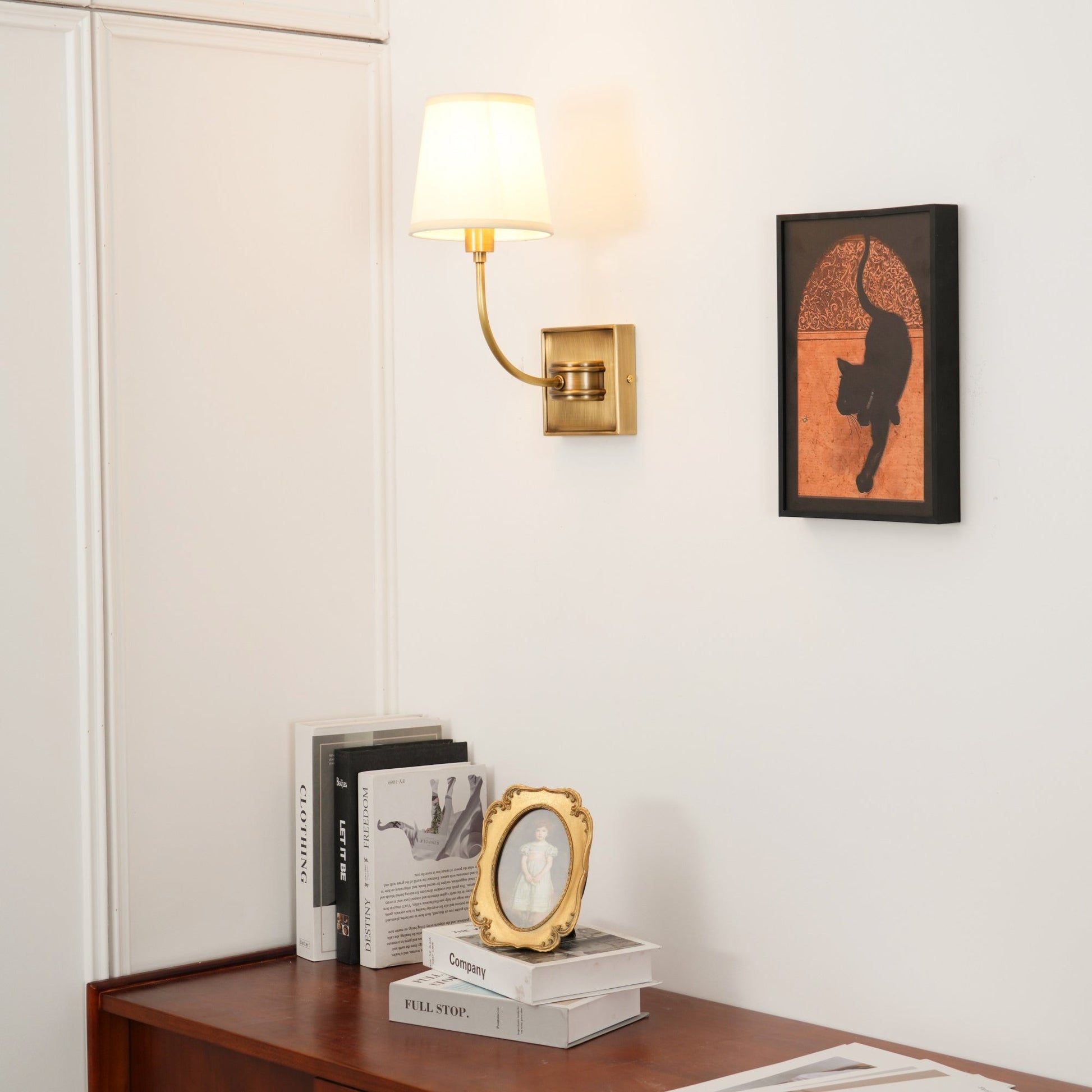 Wrynn 1/2/3 Light Fabric Shade Wall Sconce