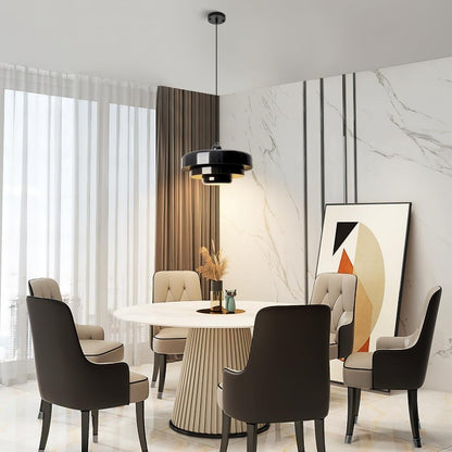 Modern Scandinavian Multi‑Layer Colorful Pendant Light