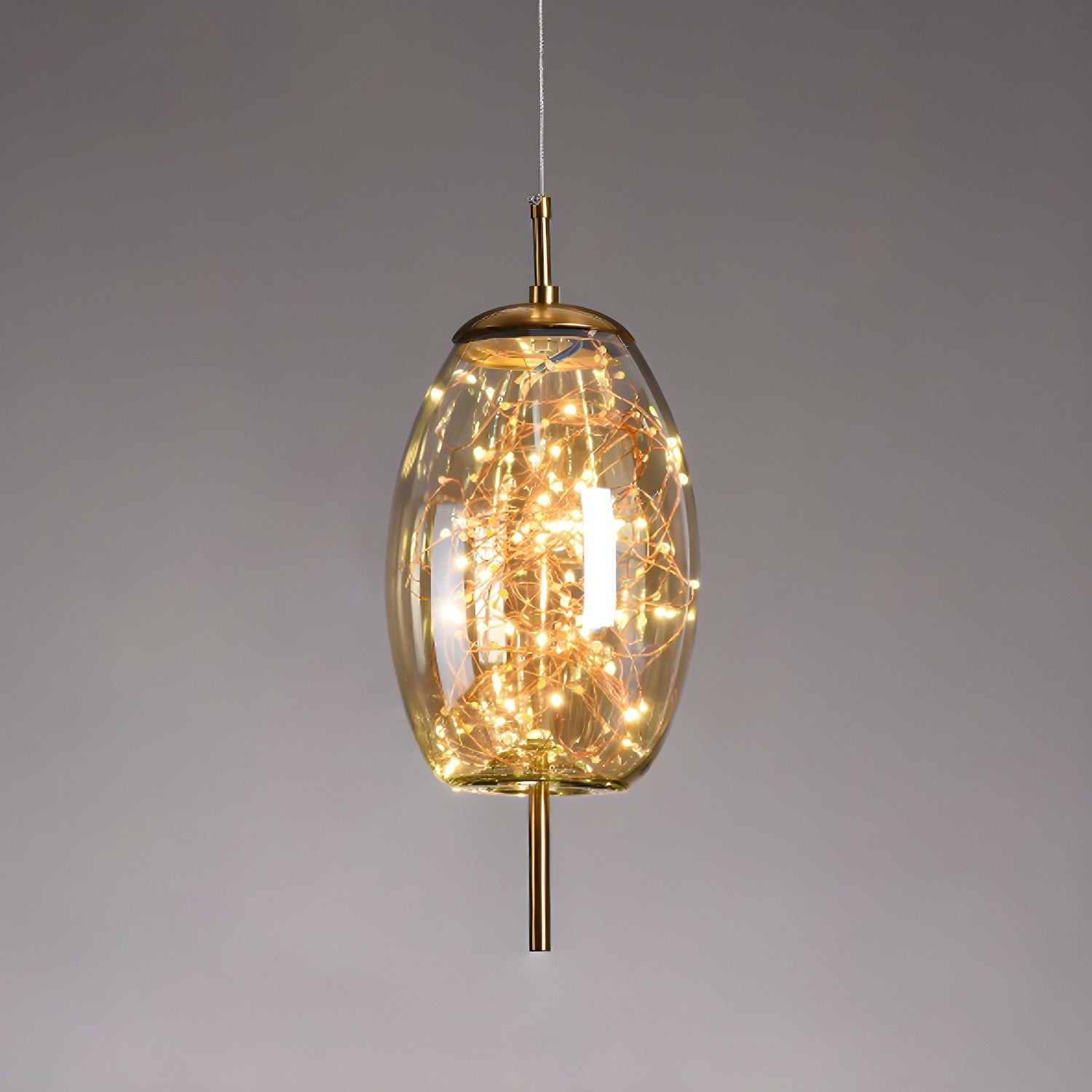 Atria Luxury Led Geometric Globe Sprinkle Pendant Light