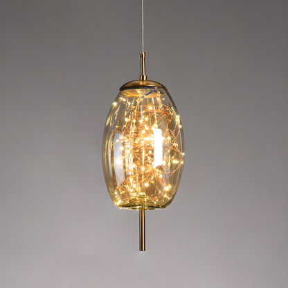Atria Luxury Led Geometric Globe Sprinkle Pendant Light