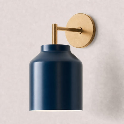 Drilon Nordic Minimalist Morandi Matte Metal Wall Sconce