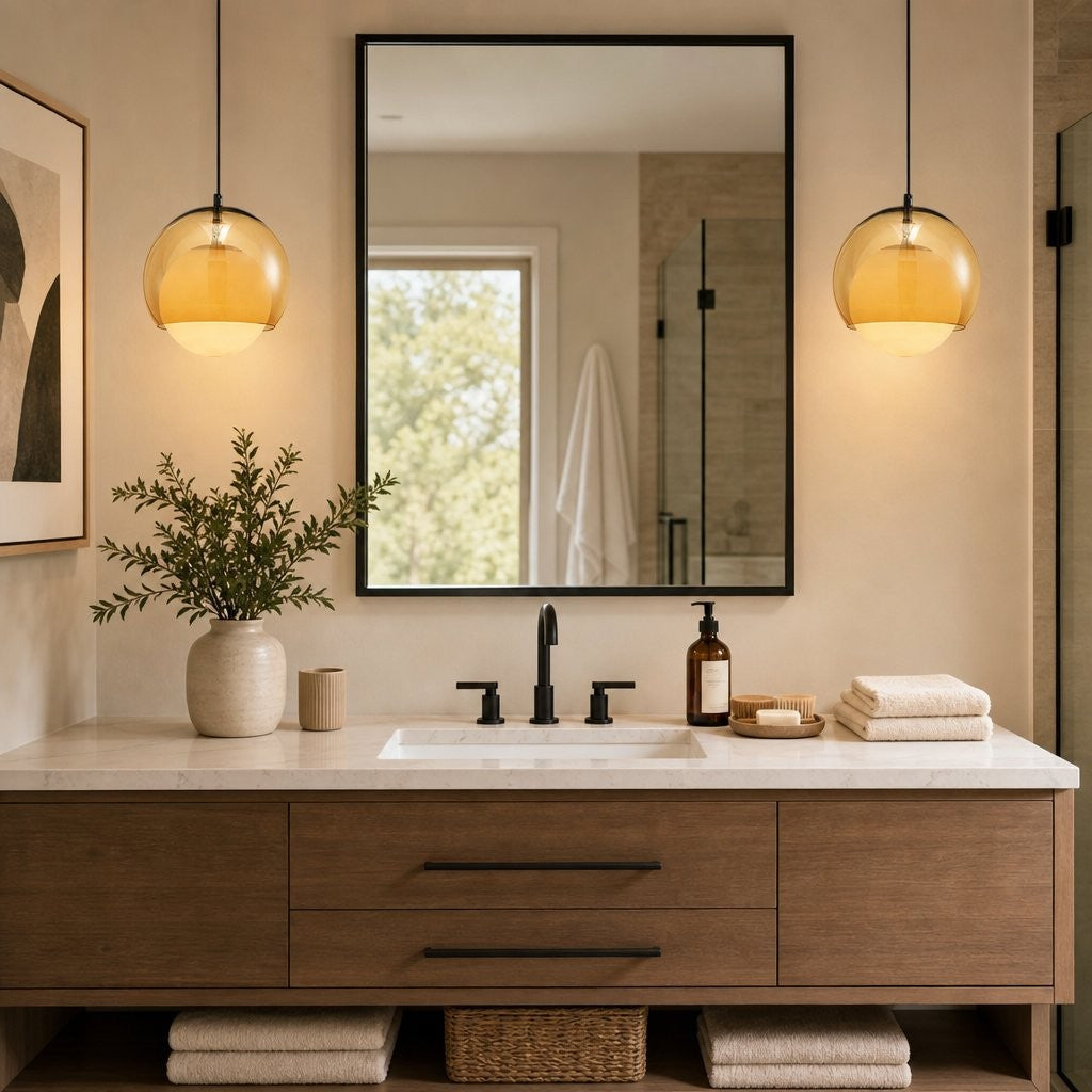 Ilaria Bauhaus Glass Globe Pendant Light