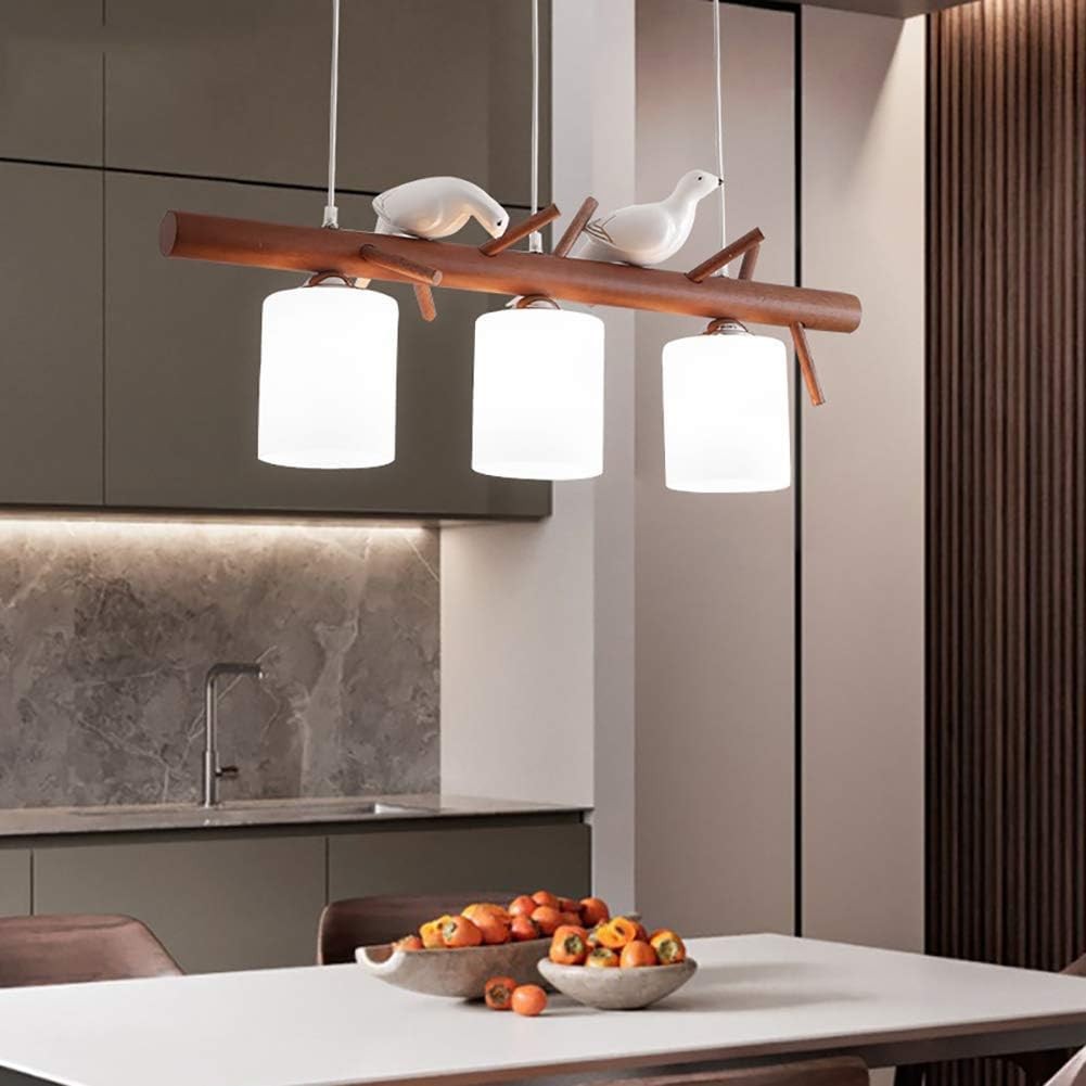 Bird Wooden Chandelier