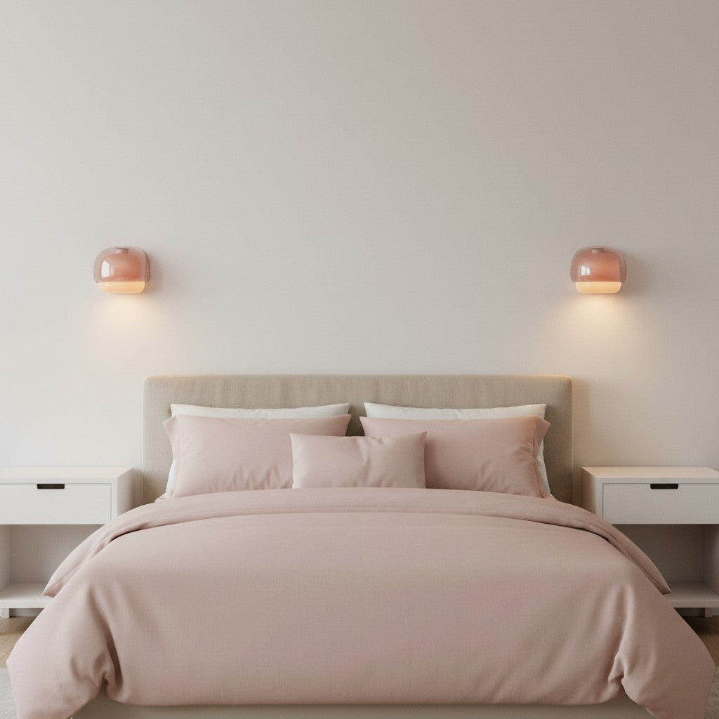 Norman Modern Colorful Layered Glass Wall Light