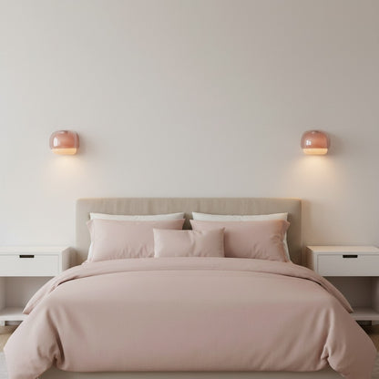 Norman Modern Colorful Layered Glass Wall Light