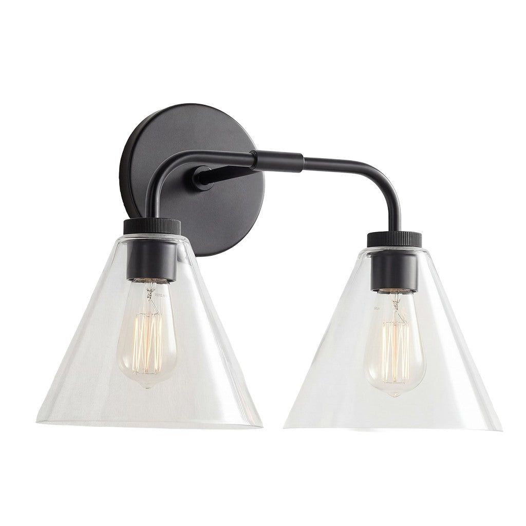 Kaelen Retro Cooper Cone Sconce Light
