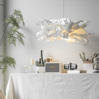 Carrow White Cloud Paper Pendant Lamp