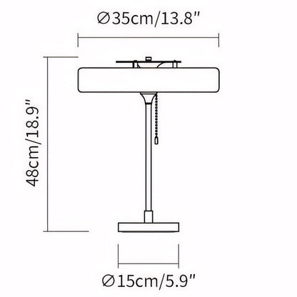 Roberto Nordic Revolve Table Lamp
