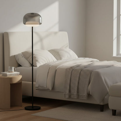 Eulalie Nordic Artistic Round Glass Floor Lamp