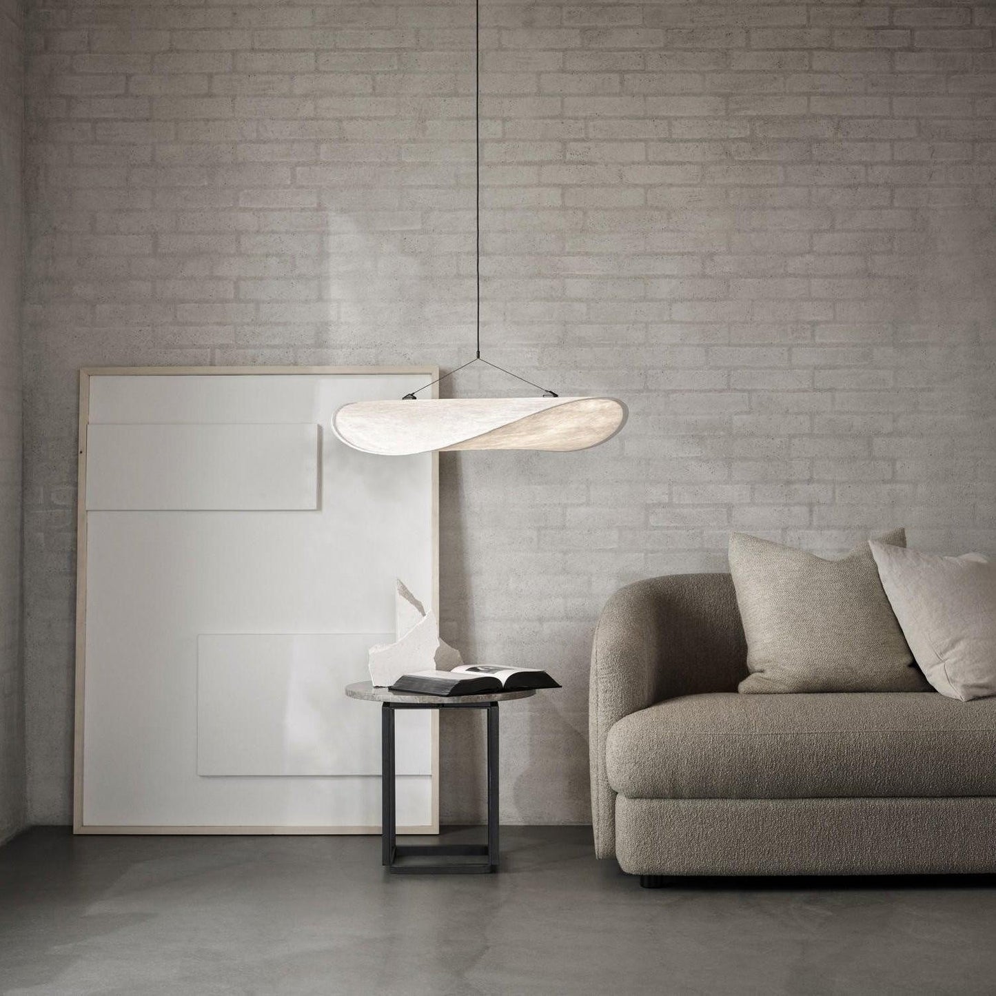 Hawkes Scandinavian Style Minimalist Fabric Pendant Light