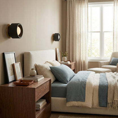 Aura Modern Porcelain Sconce