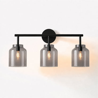 Drilon Modern 3-Light Milk Glass Bathroom Sconce