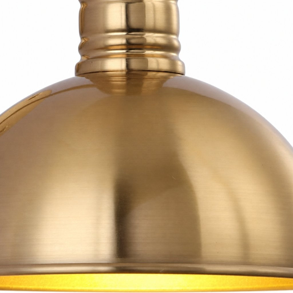 Bastian Adjustable Industrial Brass Wall Sconce