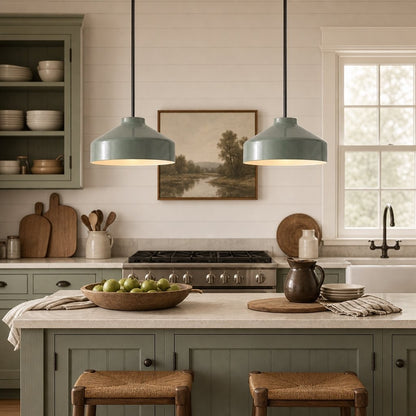 Drilon Nordic Morandi Multi-Color Cylinder Pendant Light