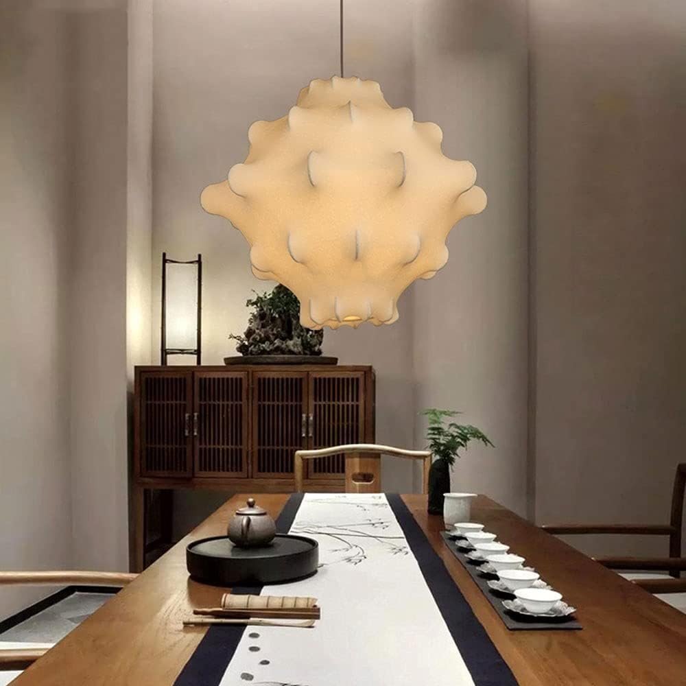 Joaquin Creative White Cocoon Pendant Light