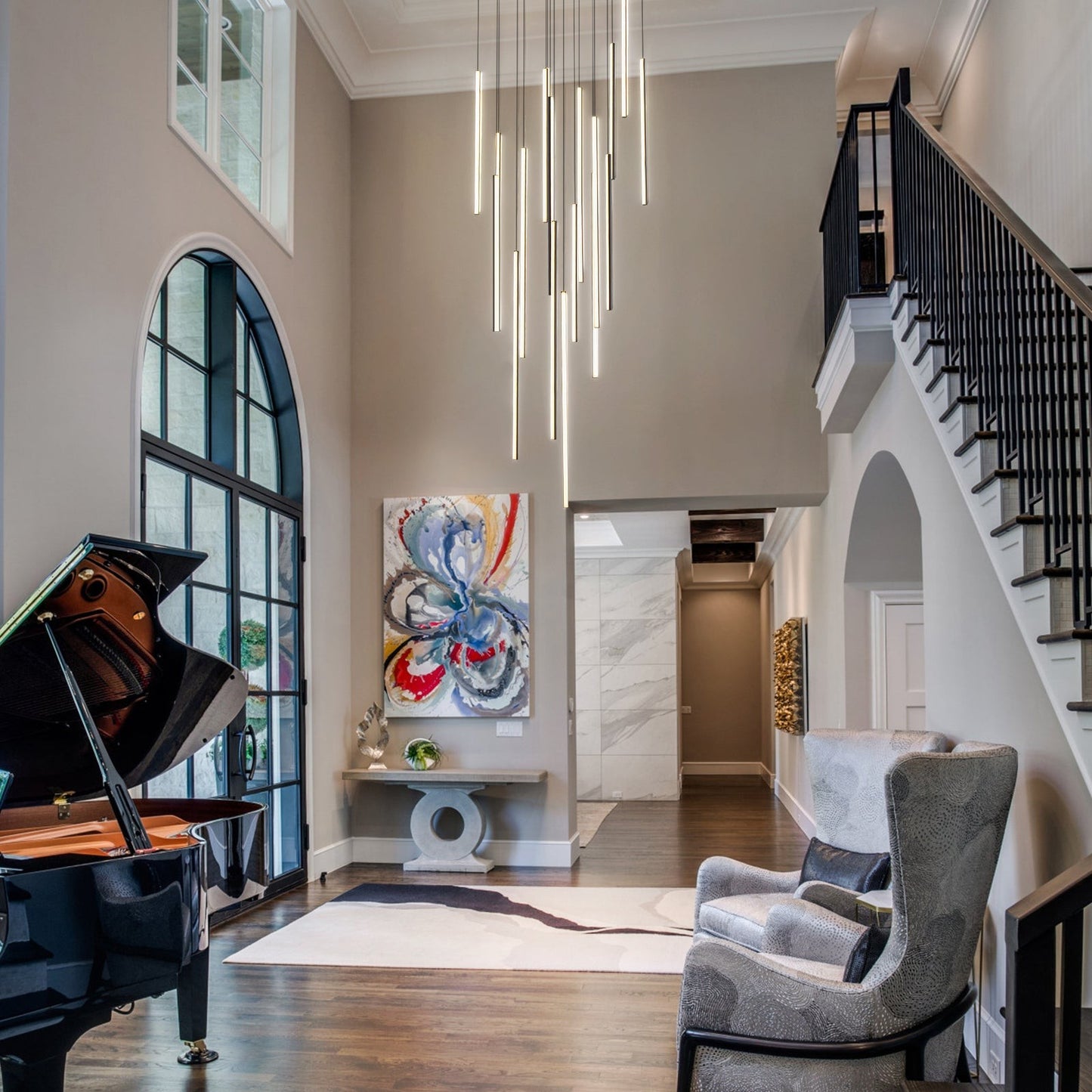 Rory Modern Cluster Cylinder Led Pendant Light