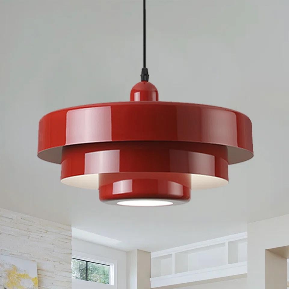 Modern Scandinavian Multi‑Layer Colorful Pendant Light