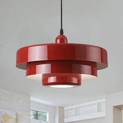Modern Scandinavian Multi‑Layer Colorful Pendant Light