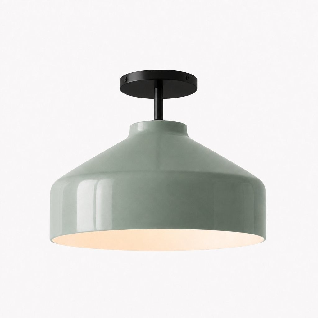 Drilon Nordic Morandi Metal Flush Mount Ceiling Light