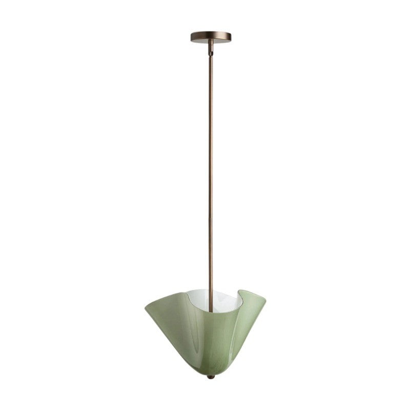 Franklin Modern Shell Glass Fazzo Pendant Light