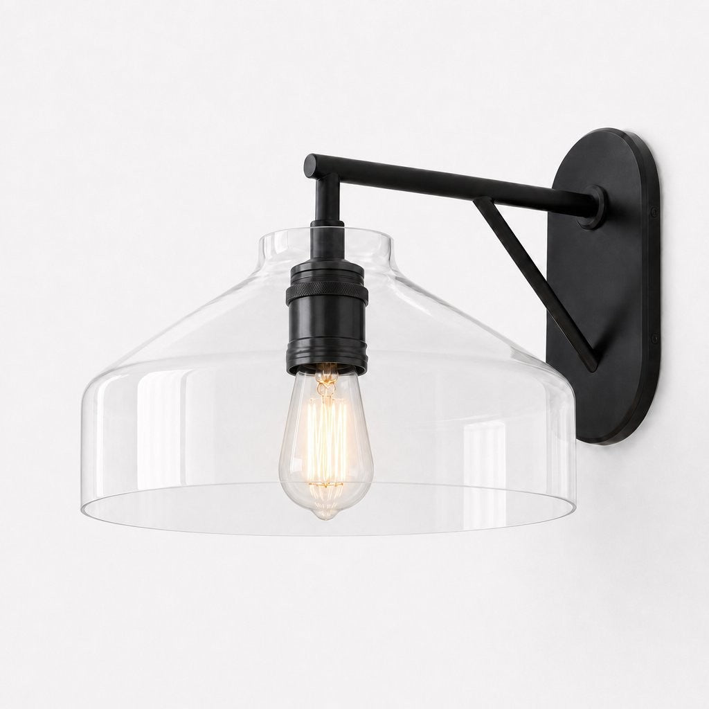 Drilon Nordic Minimalist Morandi Matte Metal Wall Sconce