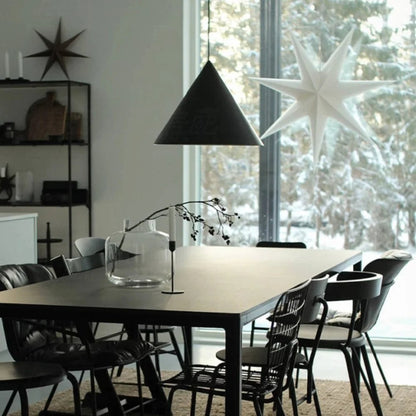 Quyron Nordic ‎Minimalist Iron Tapered Pendant Light