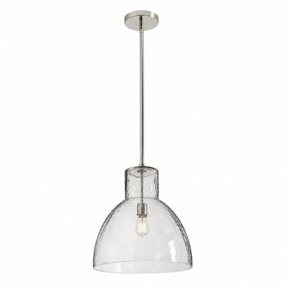 Keen Farmhouse Glass Dome Pendant Light