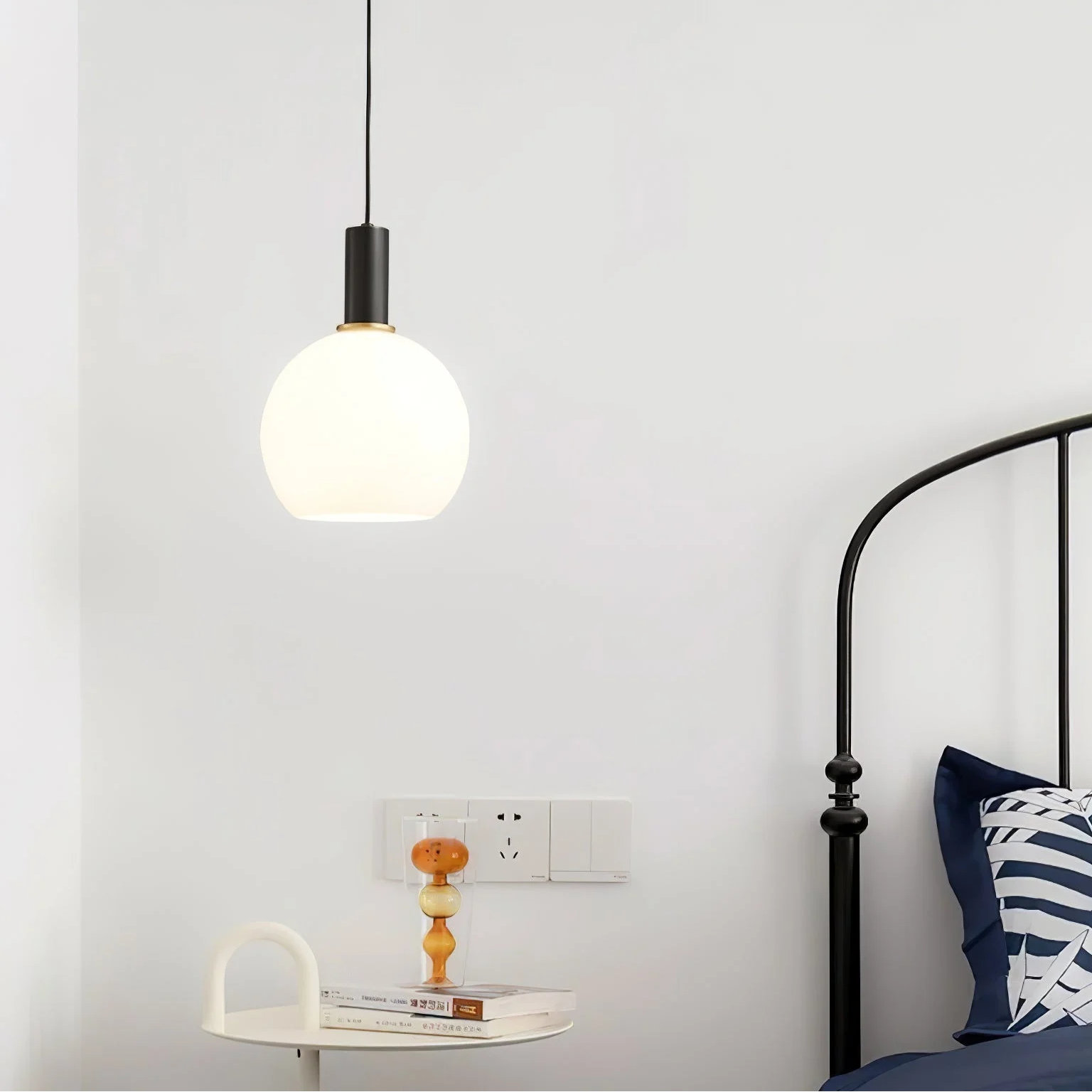 Cosima Modern Opal Glass Pendant Light