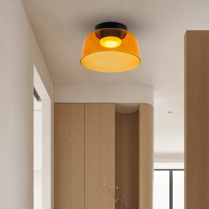 Hailie Creative Glass Ceiling Light Multi-Layer Pendant Lampshade