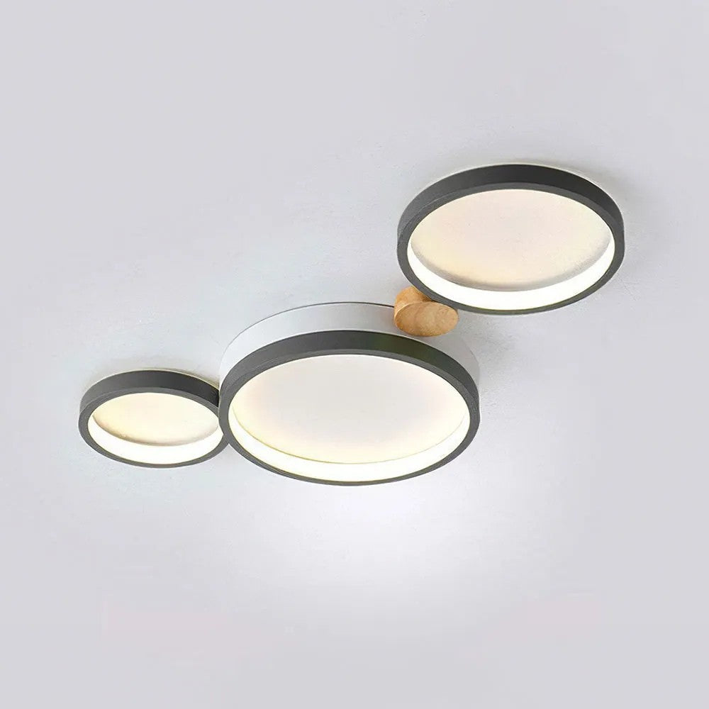Phelith Modern Scandinavian Circle Ceiling Light
