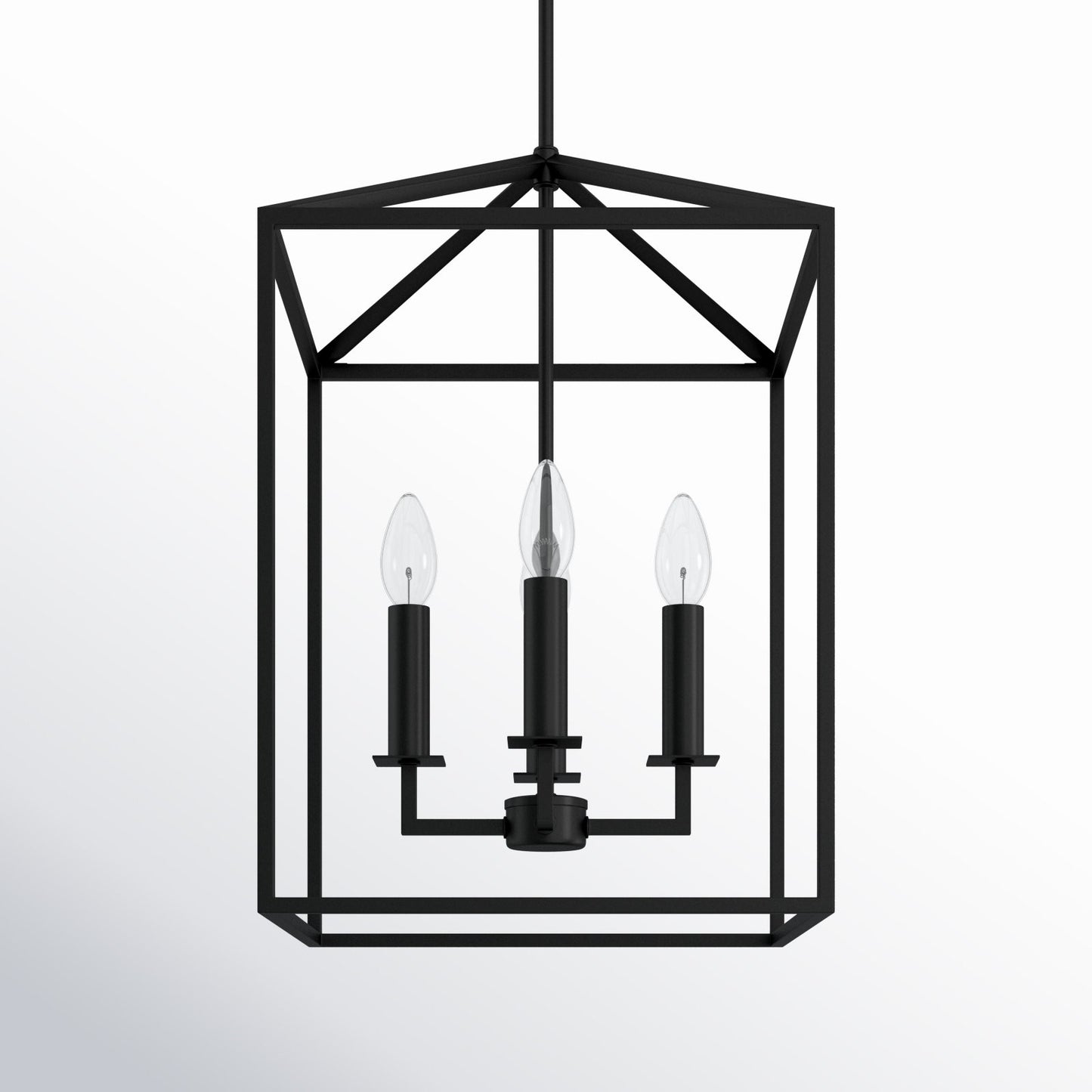 Marie Farmhouse Metal Lantern Pendant Light