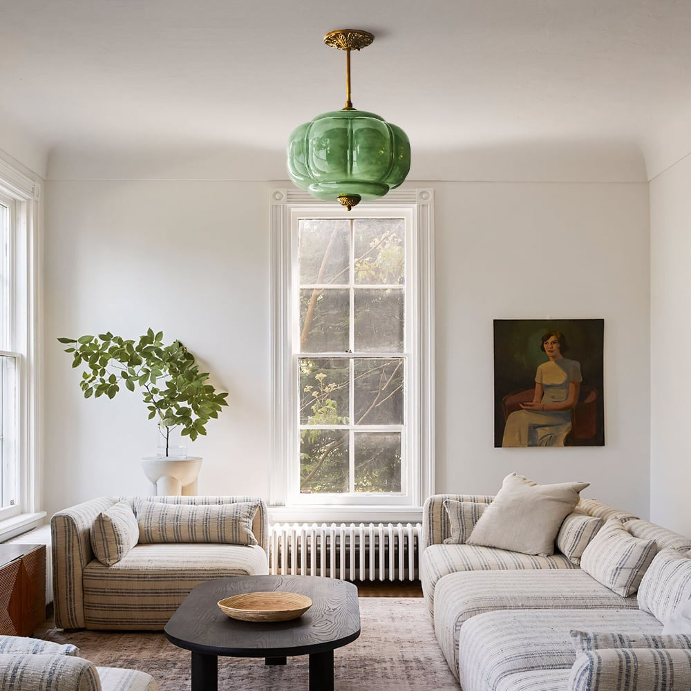 Ozita Retro Semi-Flush Mount Eloise Pendant Light