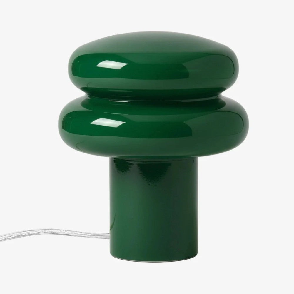 Nymeros Scandinavian Glass Mushroom Table Lamp