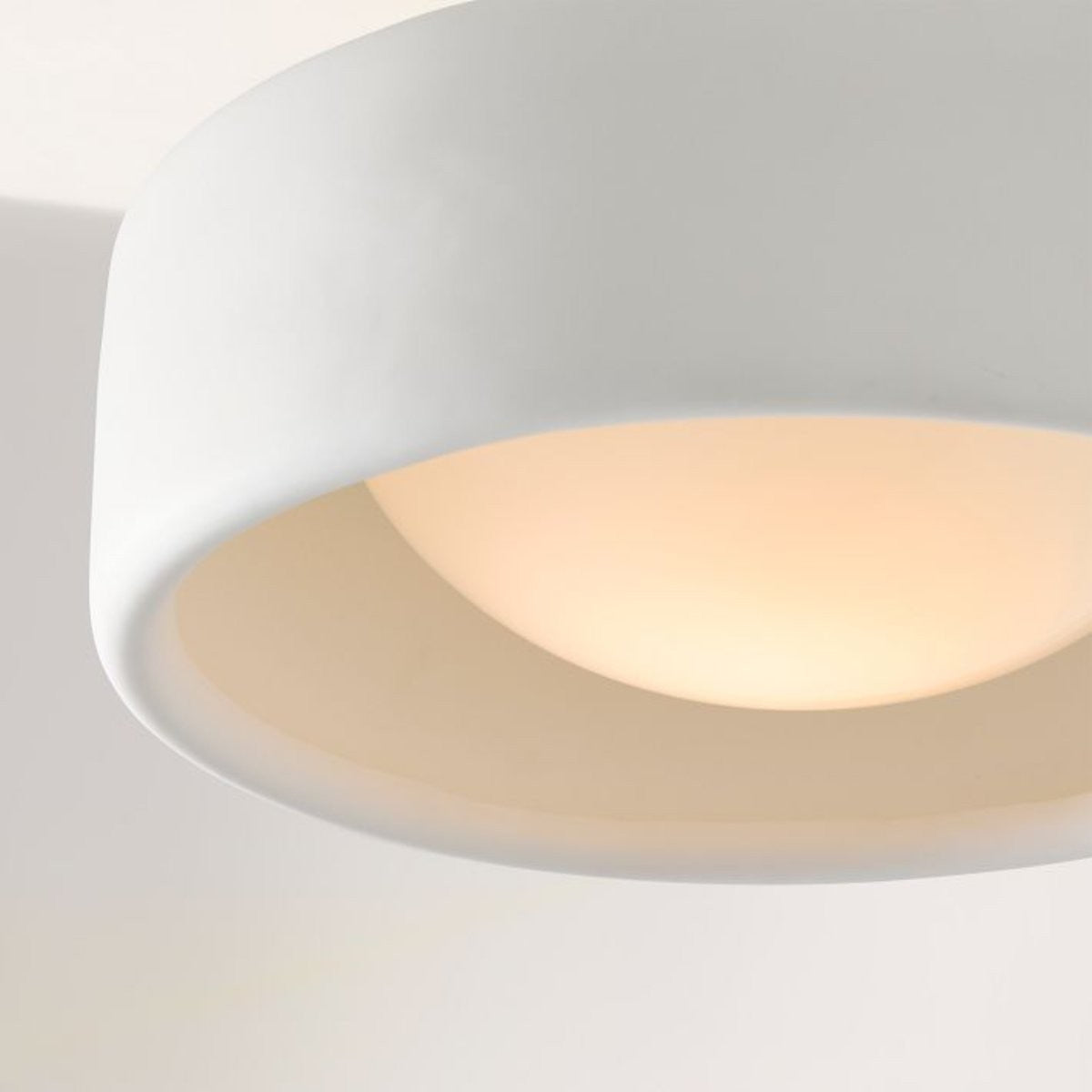 Aura Modern Porcelain Flush Mount Ceiling Light