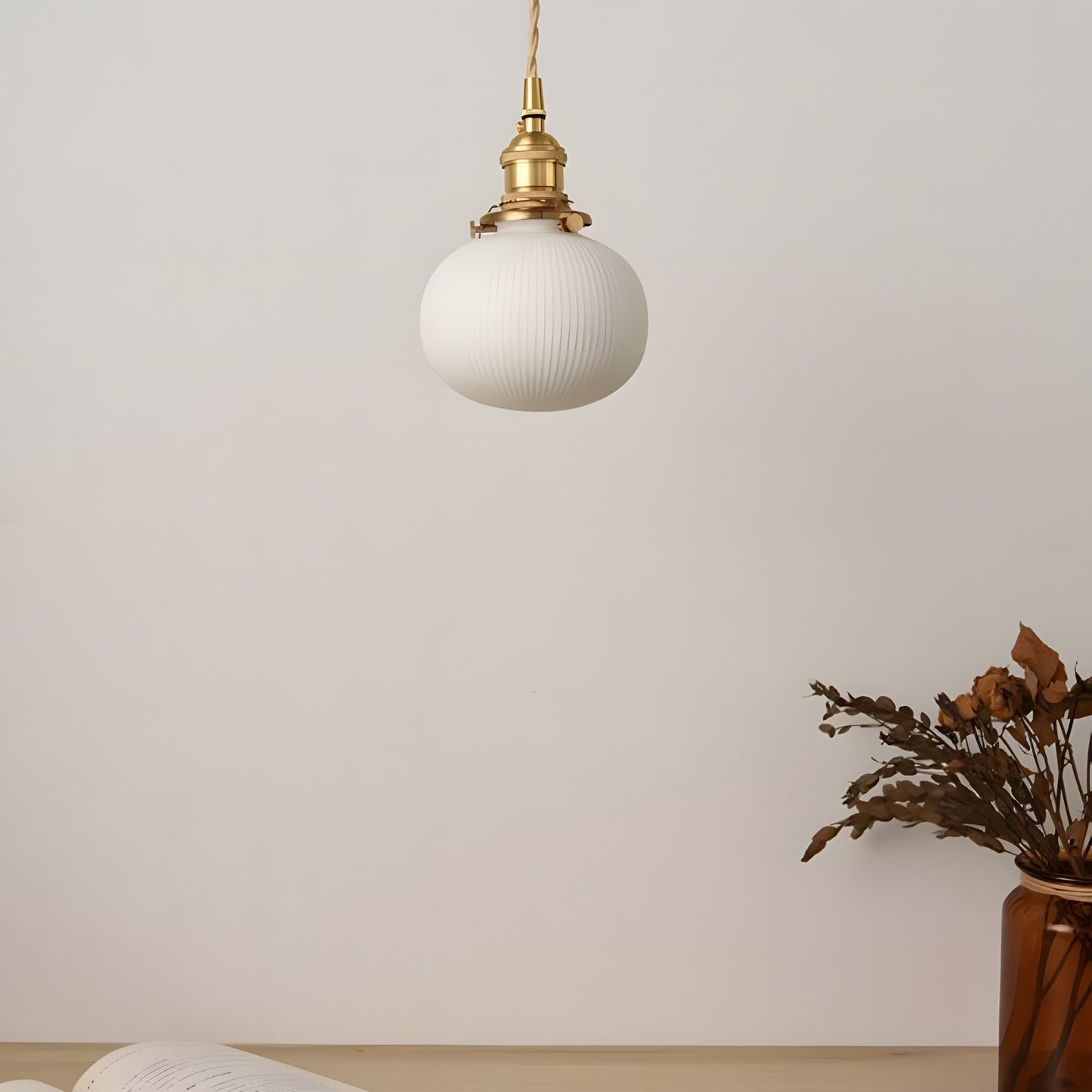 Elena Sjöborre Art Deco Stripe Pendant Light