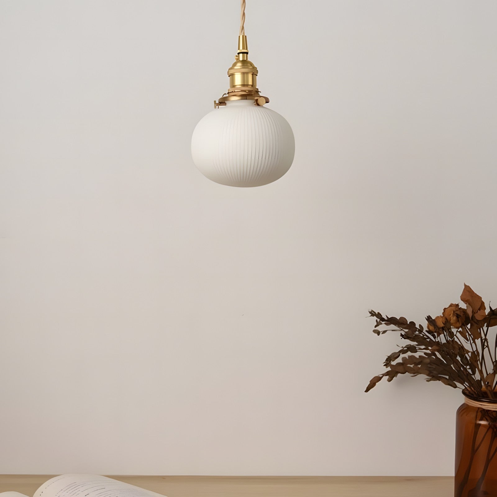 Elena Sjöborre Art Deco Stripe Pendant Light