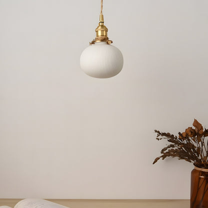 Elena Sjöborre Art Deco Stripe Pendant Light