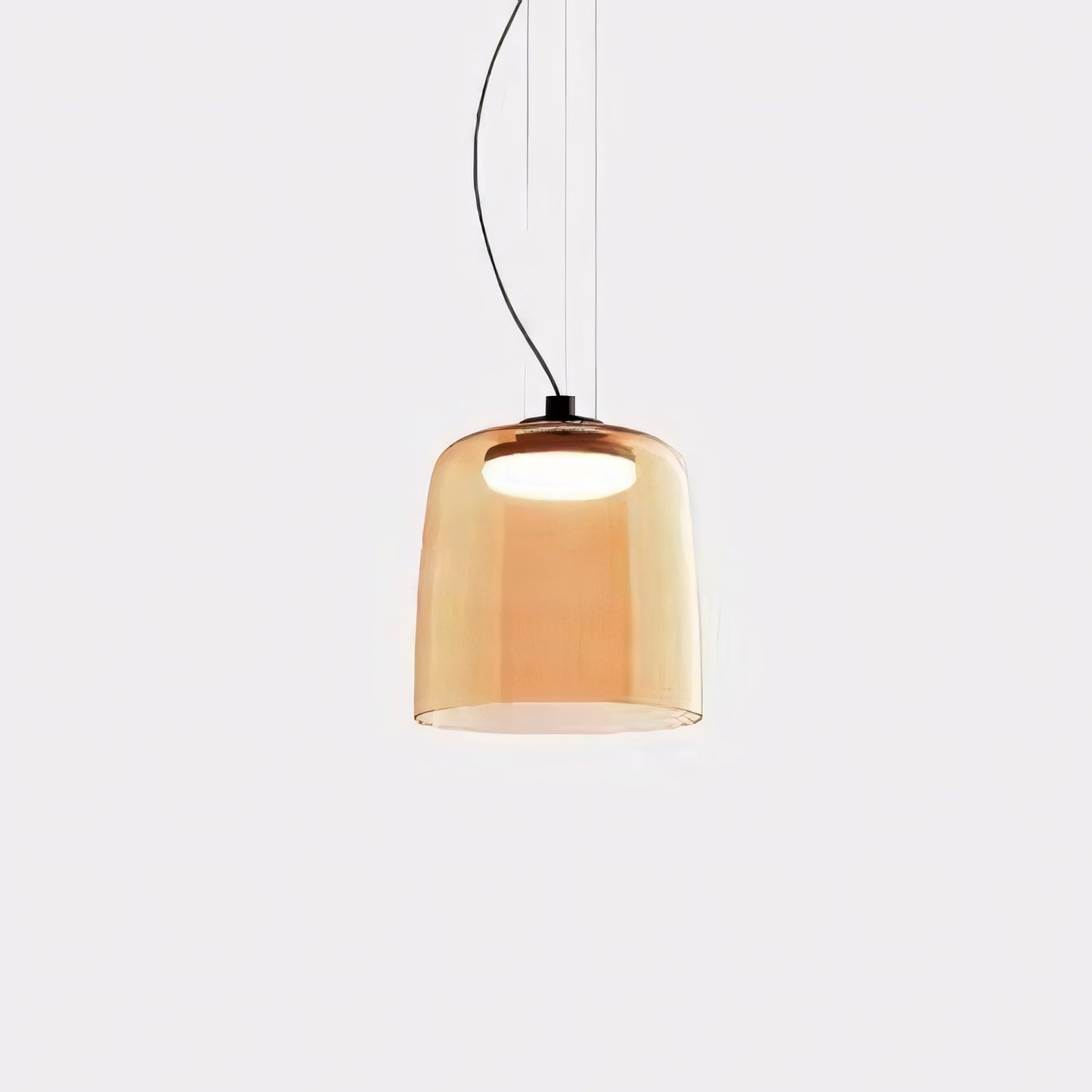 Zaire Bowl Shaped Layer Stained Glass Pendant Light