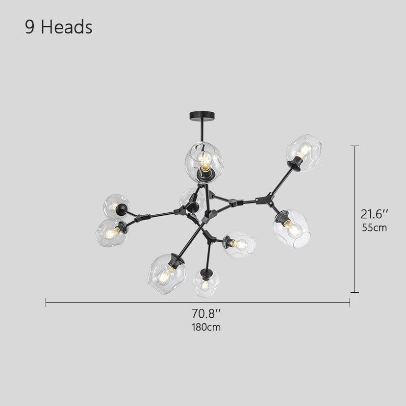 Amara Branching Bubble Chandelier