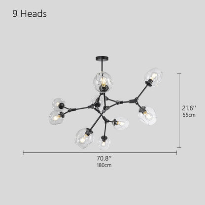 Amara Branching Bubble Chandelier